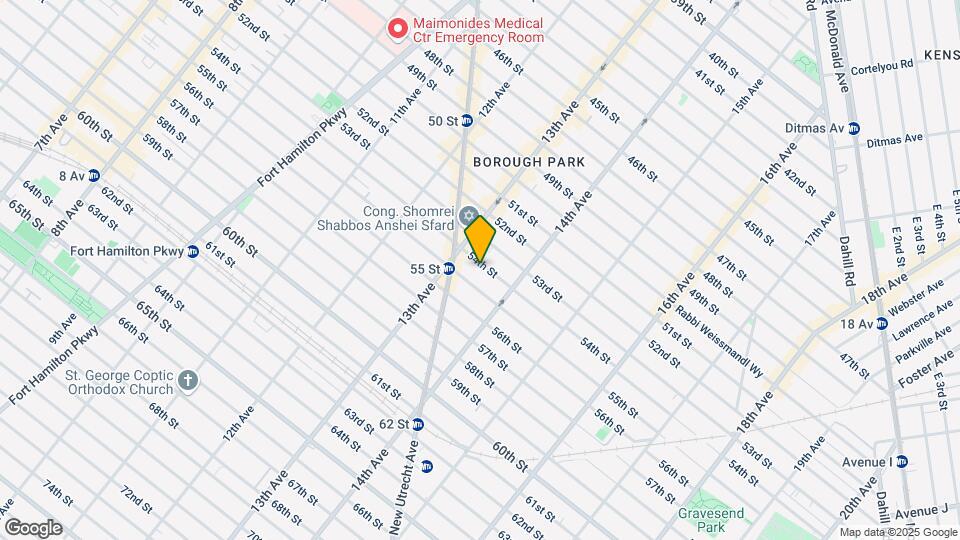 1338 54th St Map and Location Details