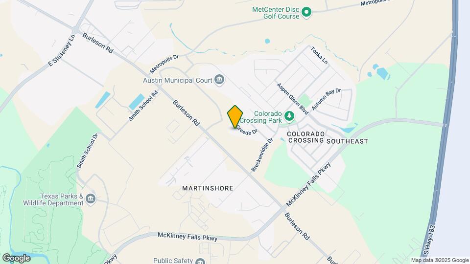 6809 Crestone Rd Map and Location Details