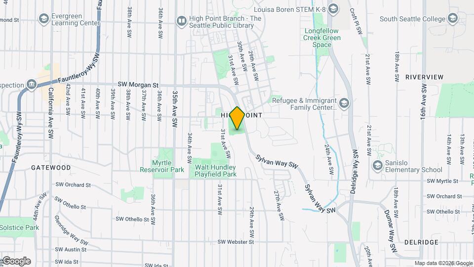 3318 30th Ave SW Mapa y Detalles de la Ubicación