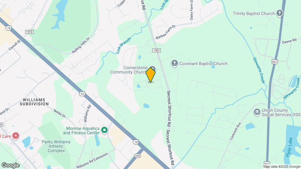 1143 Woodhouse Dr Mapa y Detalles de la Ubicación