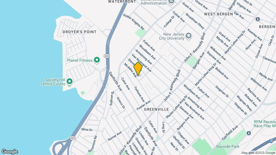 180 MCADOO Ave Map and Location Details