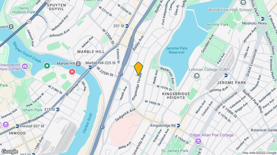 2775 Kingsbridge Ter Mapa y Detalles de la Ubicación