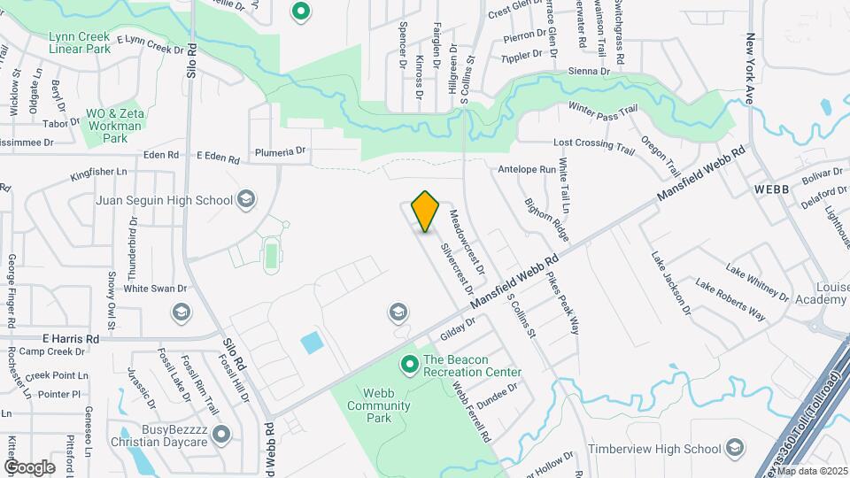 6723 Ambercrest Dr Map and Location Details