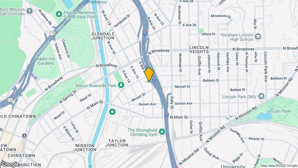 327 S Avenue 20 Map and Location Details