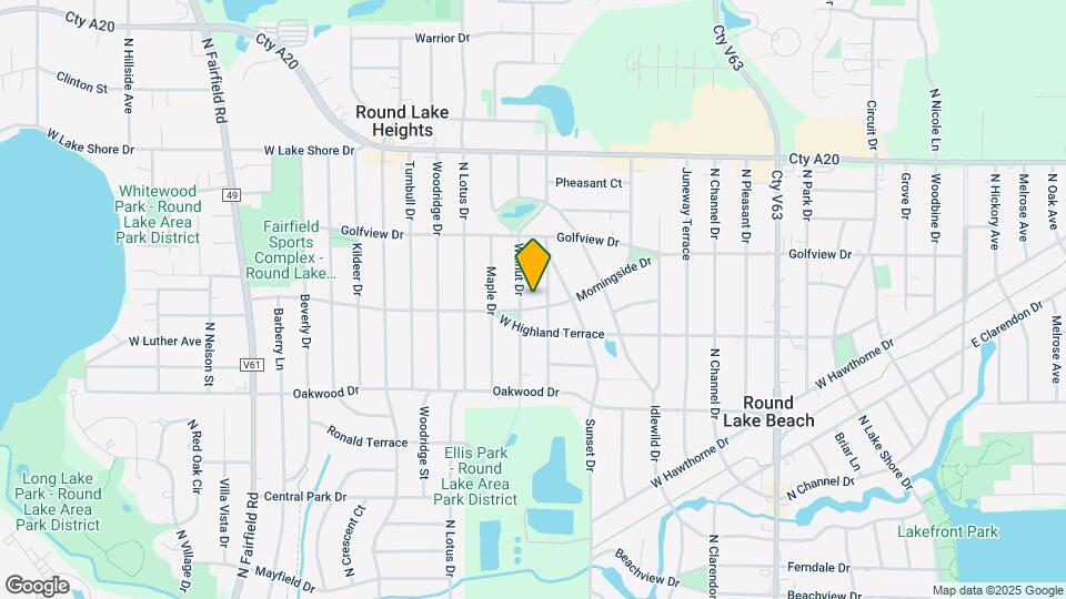630 Morningside Dr Map and Location Details