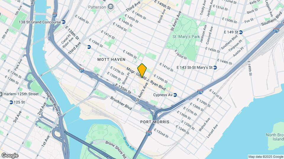 534 E 138th St Map and Location Details