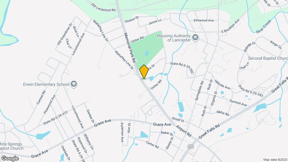 1192 Memorial Park Rd Map and Location Details