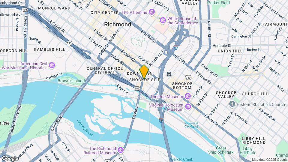 1407 E Cary Street Map and Location Details
