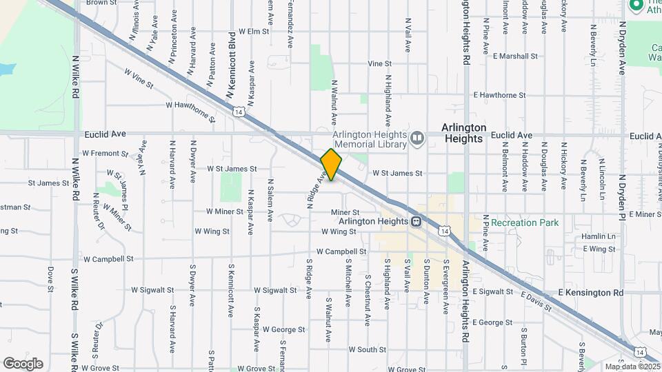 514 W Miner St Map and Location Details