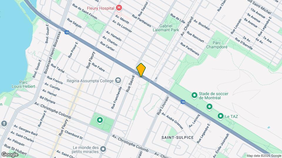 9690 Papineau Map and Location Details