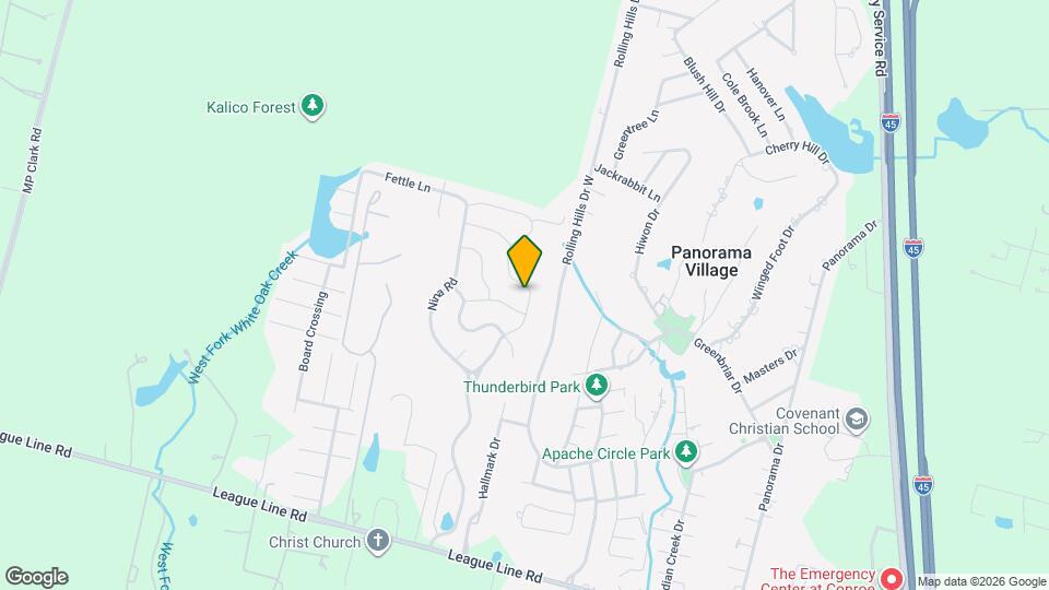 8956 Oval Glass St Map and Location Details