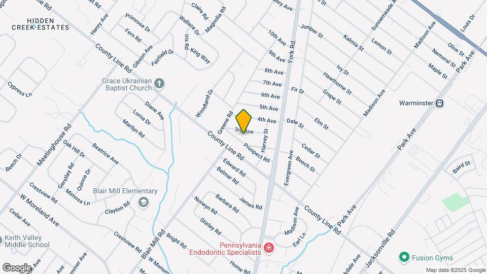 491 Prospect Rd Map and Location Details