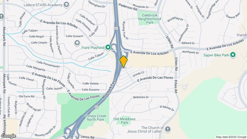 2207 Moss Ct Map and Location Details