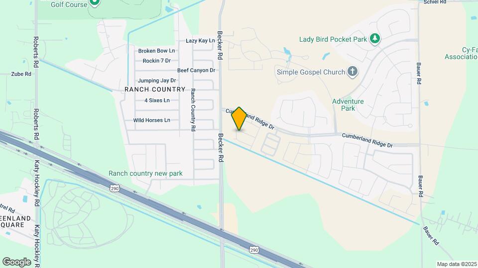 23823 Cumberland Ridge Dr Map and Location Details