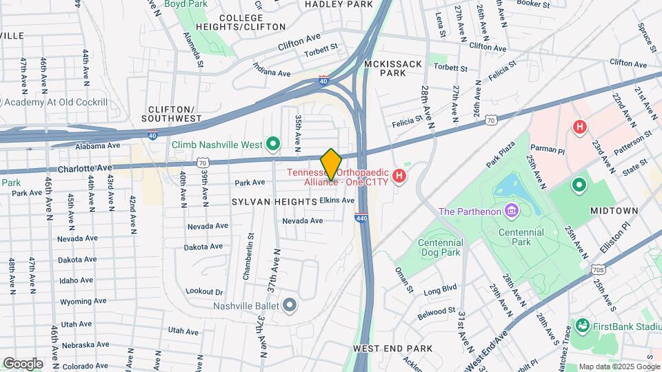 3313 Park Ave Map and Location Details