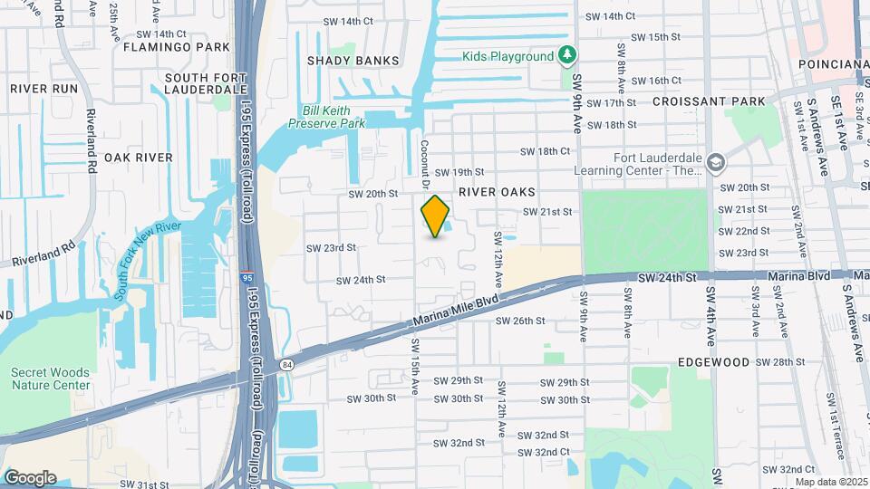 1438 SW 23rd St Map and Location Details