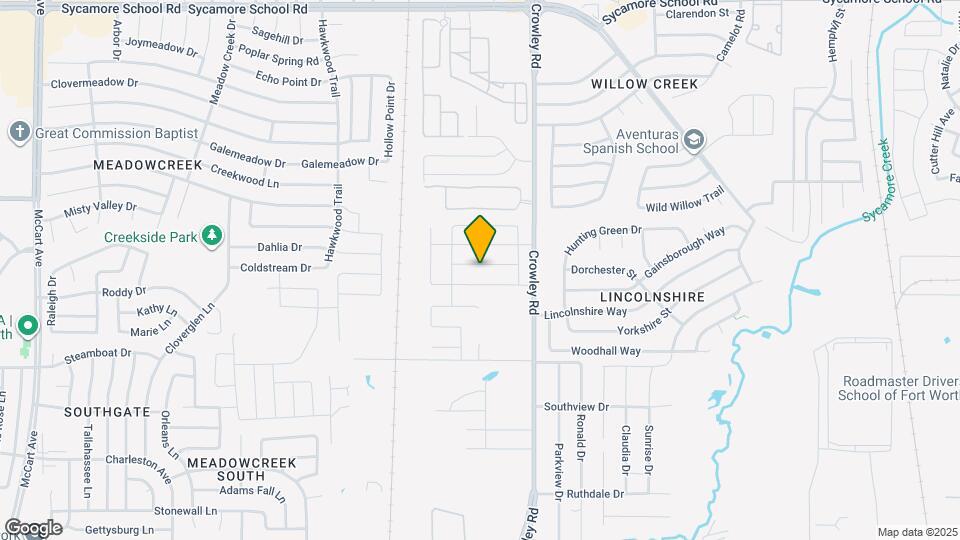 2037 Cattle Creek Rd Map and Location Details