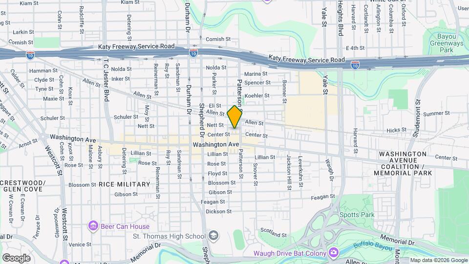 4510 Center St Map and Location Details