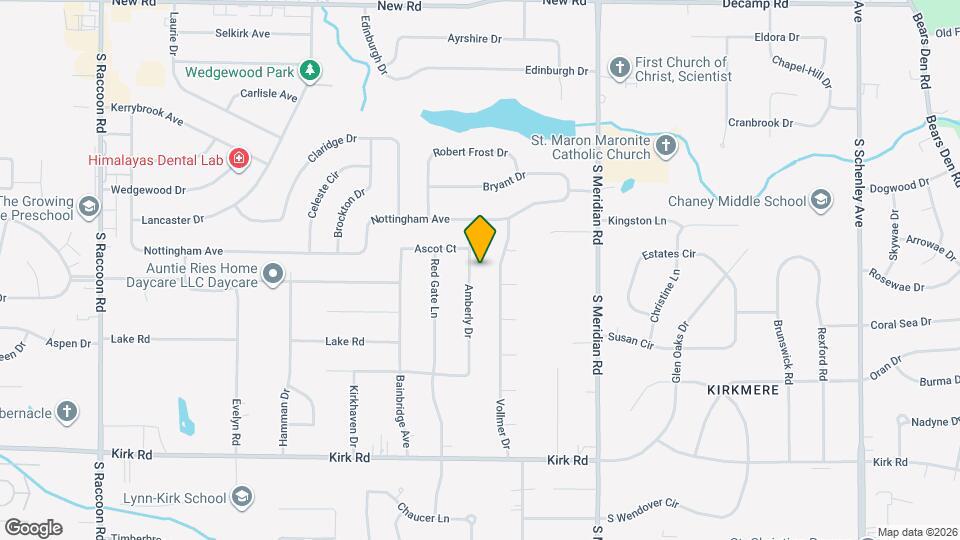 2443 Amberly Dr Map and Location Details