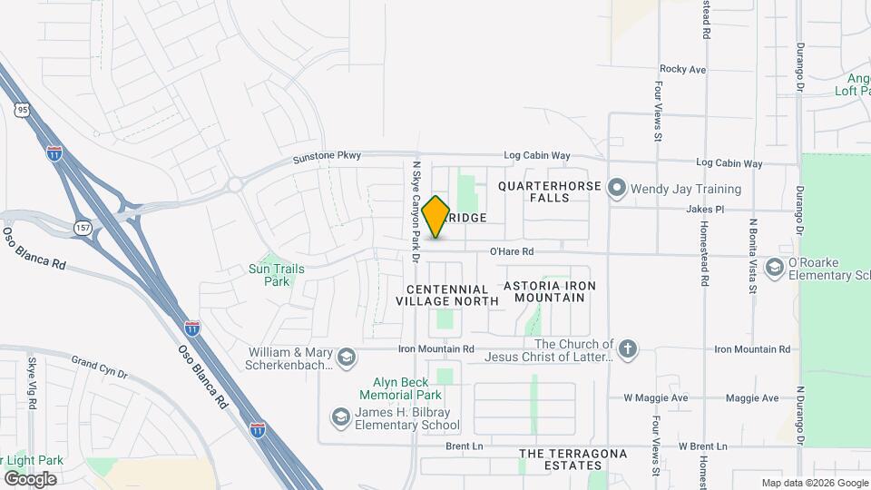 9141 Blue Raven Ave Mapa y Detalles de la Ubicación
