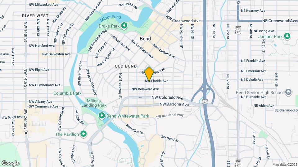 535 NW Florida Ave Map and Location Details