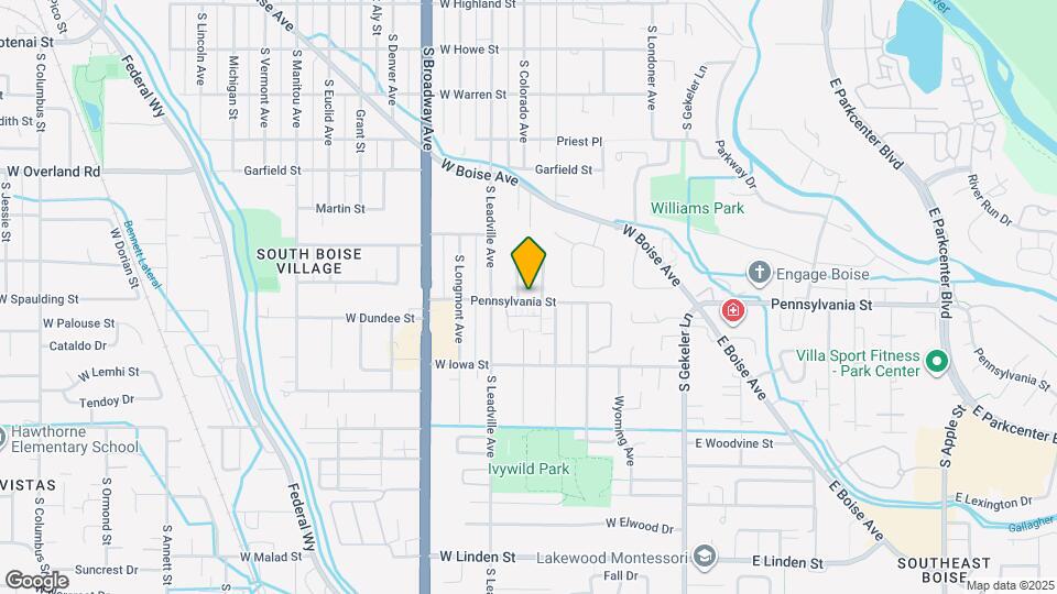 694 W Pennsylvania St Map and Location Details