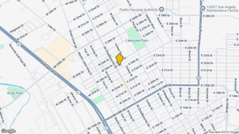 2412 N Chadbourne St Map and Location Details