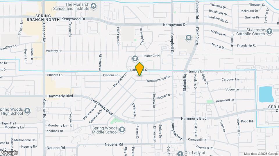 2407 Crestdale Dr Map and Location Details