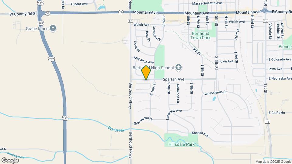 1071 Spartan Ave Map and Location Details