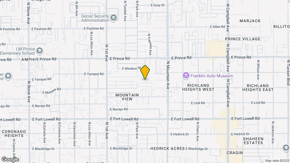 1097 E Ascent St Map and Location Details