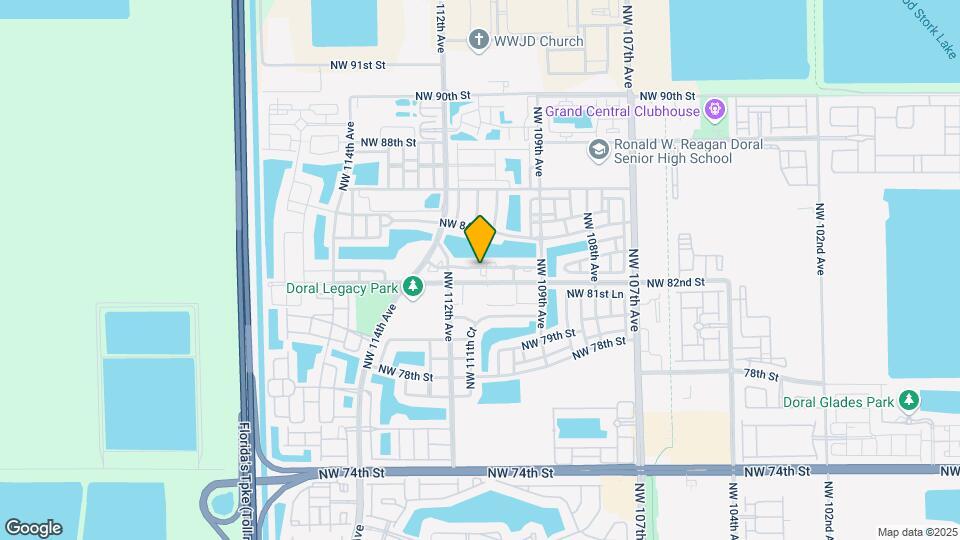 11002 NW 83rd St Map and Location Details