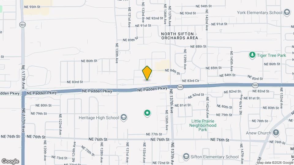 13318 NE 83rd St Map and Location Details