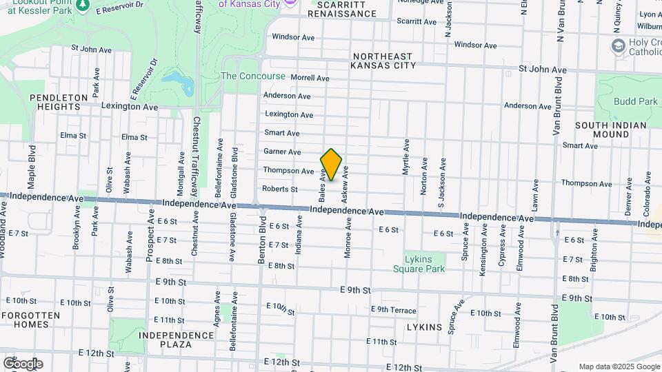 3508 Roberts St Map and Location Details