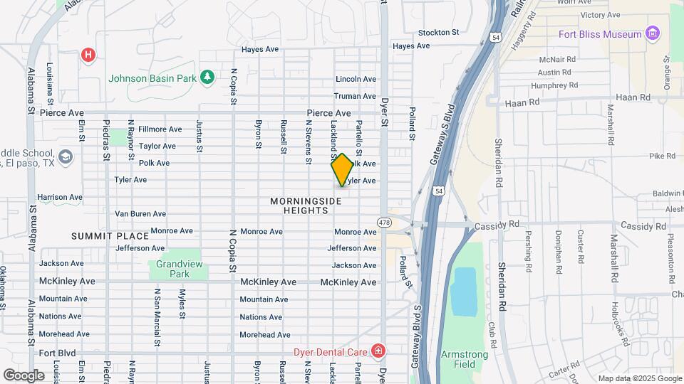 3809 Harrison Ave Map and Location Details