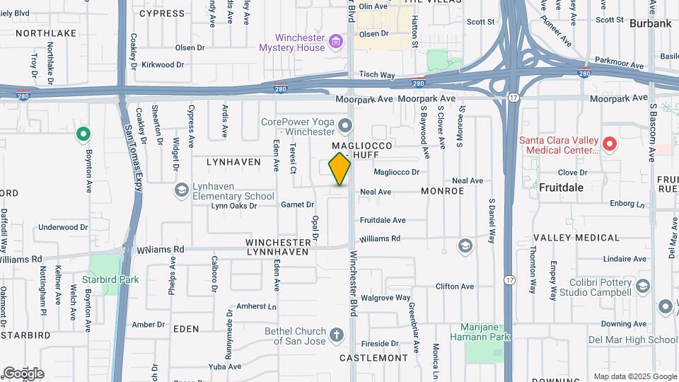 3128 Neal Ave Mapa y Detalles de la Ubicación