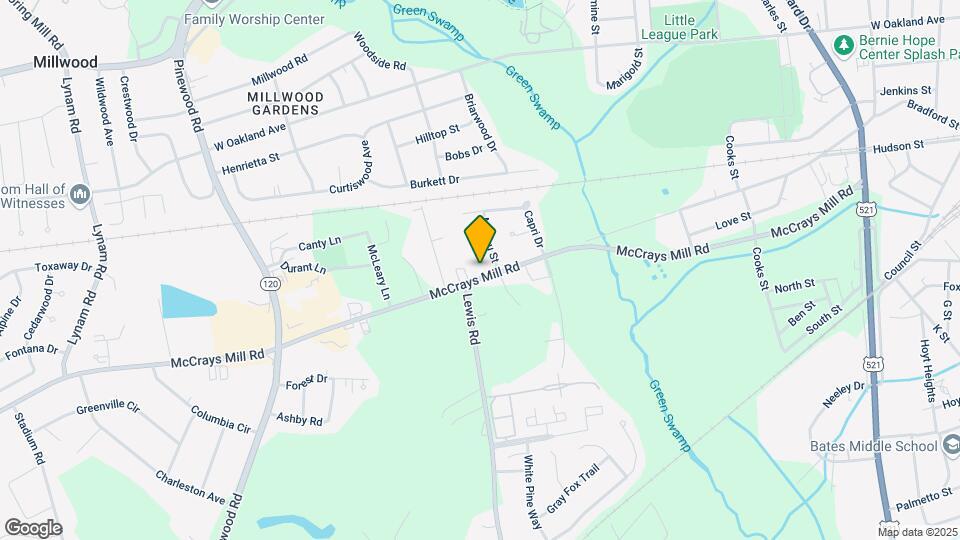 563 McCrays Mill Rd Map and Location Details