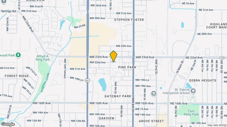 2165 NW 10th St Map and Location Details