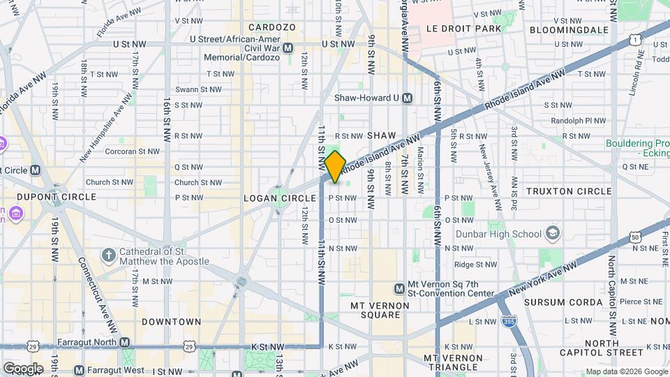 1510 10th St NW Map and Location Details