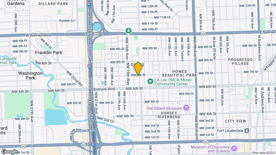 645 NW 15th Ave Map and Location Details