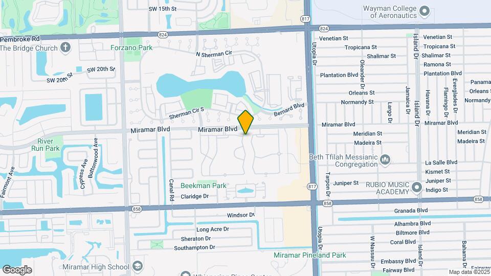 2541 SW 83rd Ter Mapa y Detalles de la Ubicación