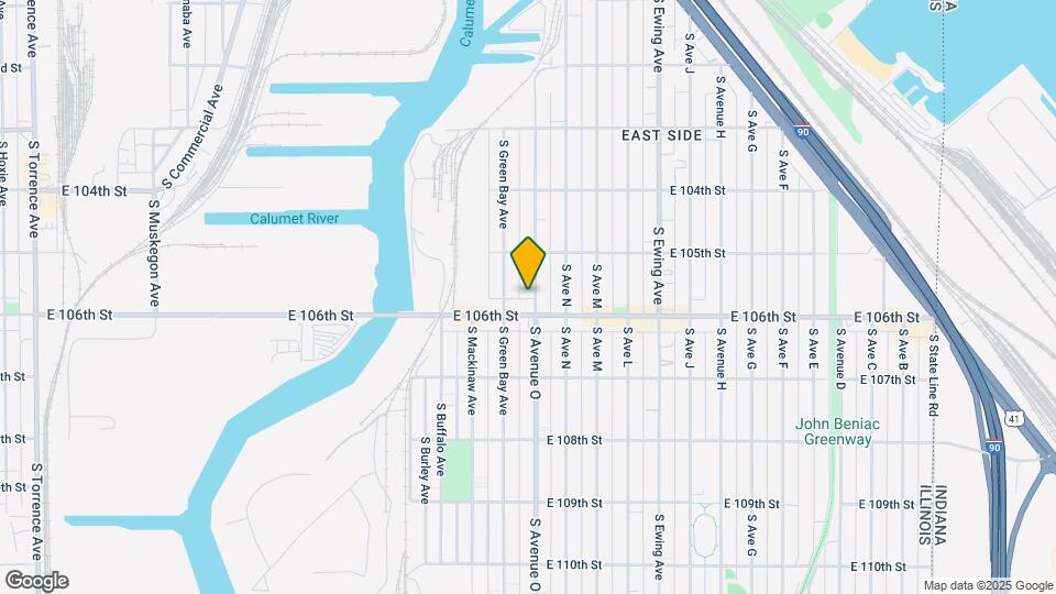 10542 S Ave L Map and Location Details