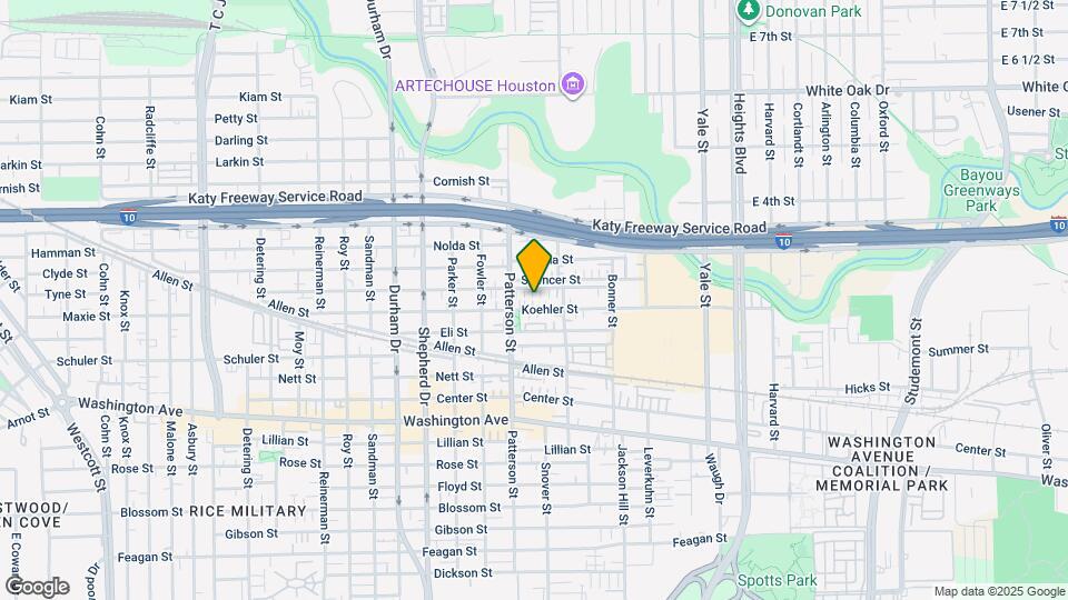 4406 Koehler St Map and Location Details