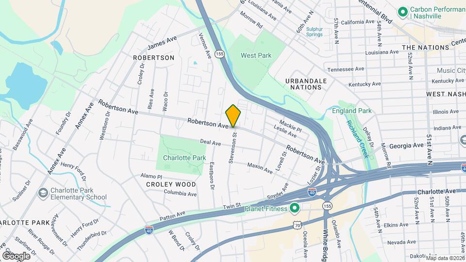 571 Stevenson St Map and Location Details