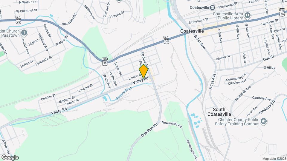 342 Valley Rd Map and Location Details