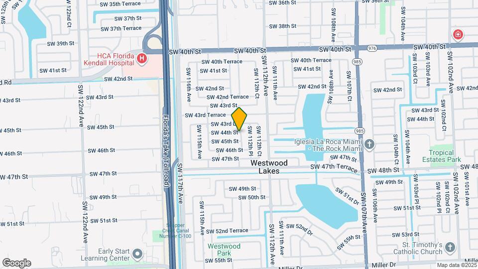11300 SW 44th St Map and Location Details