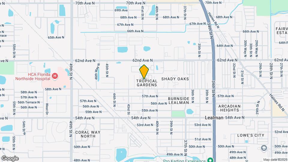 4091 58th Ave N Map and Location Details