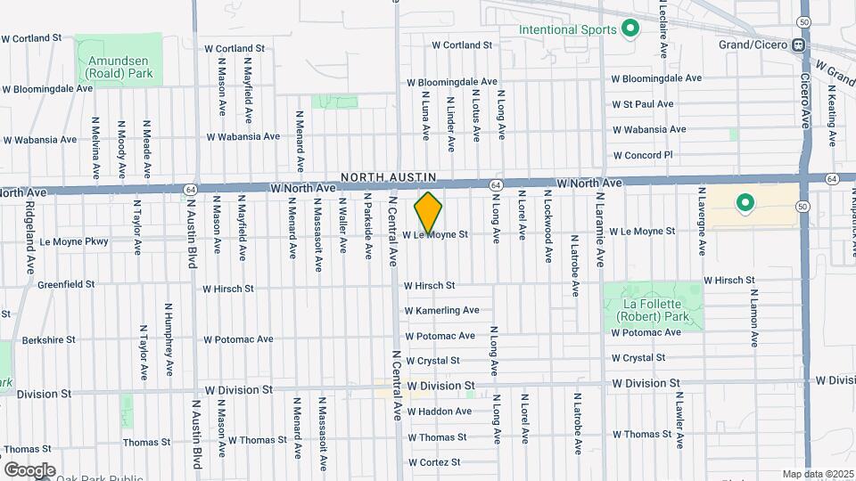 5521 W Le Moyne St Mapa y Detalles de la Ubicación