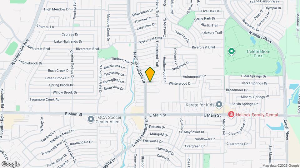 1304 Creekwood Ct Map and Location Details