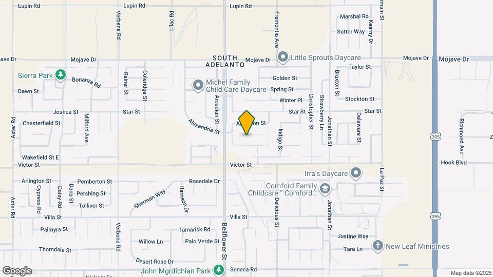 11377 Bellevue St Map and Location Details