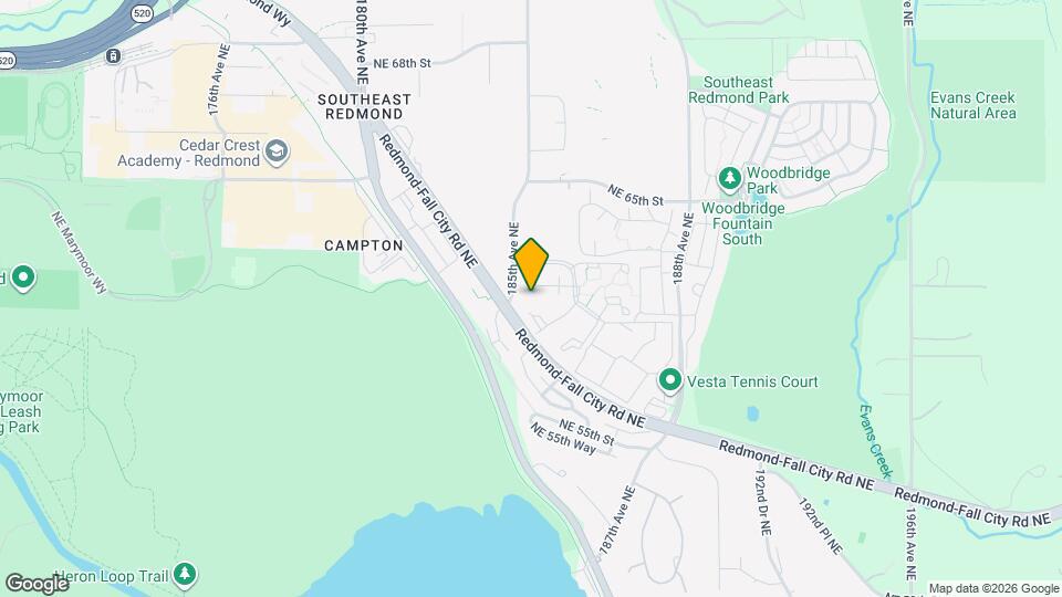 5985 185th Ct NE Map and Location Details